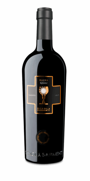 Apulien, Schola Sarmenti, Rotwein Nauna Salento I.G.T. 2021