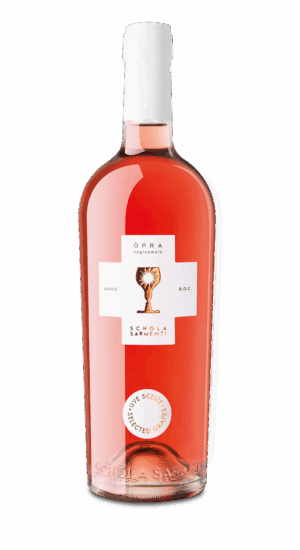Apulien, Schola Sarmenti, Roséwein "Opra" Negroamaro Nardó Rosé D.O.C. 2024, Magnum 1,5 L