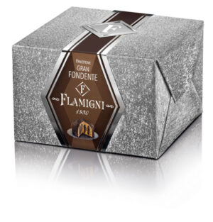 Flamigni, Panettone Gran Fondente, Italienischer  Weihnachtskuchen 350 g