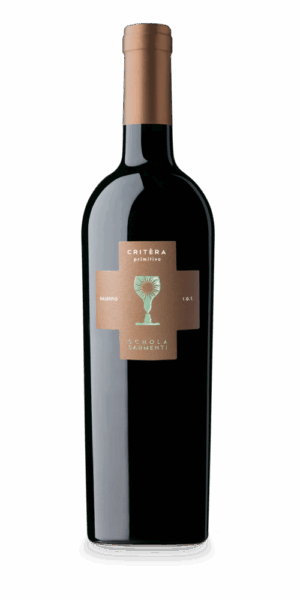 Apulien, Schola Sarmenti, Rotwein Critera Primitivo Salento I.G.T. 2024